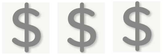 dollar signs